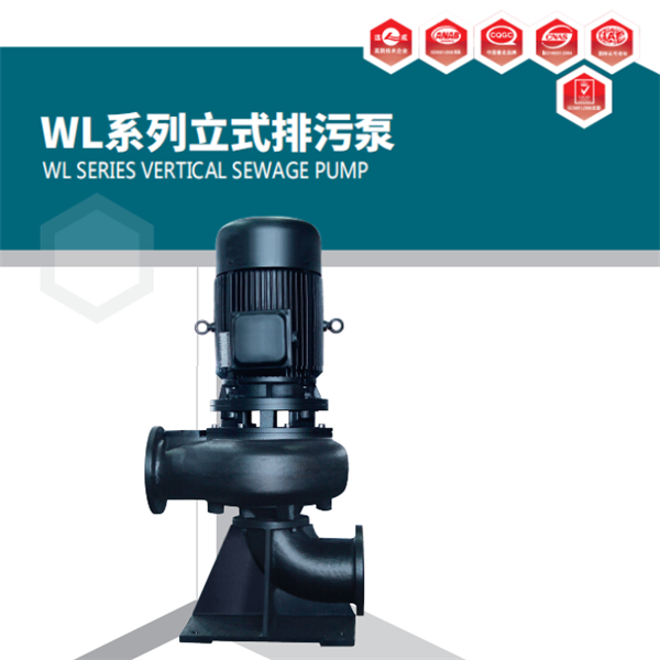WL系列无堵塞立式排污泵