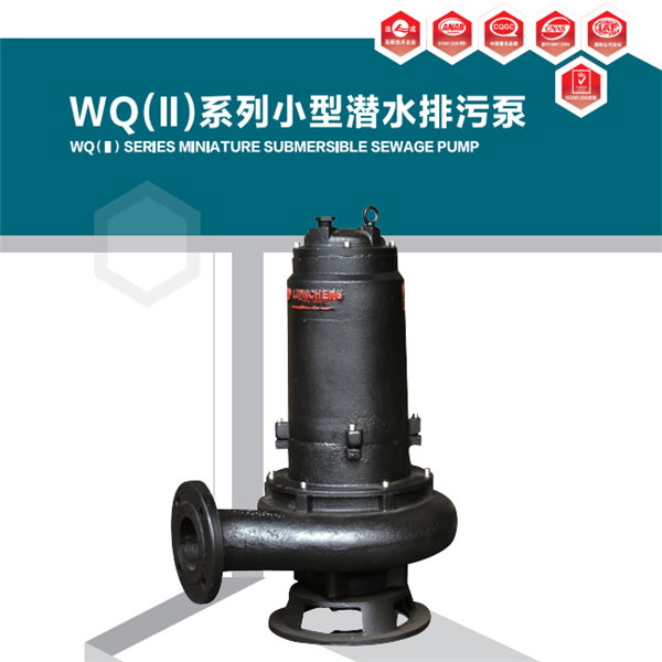 WQZ系列自冲搅拌型潜水排污泵